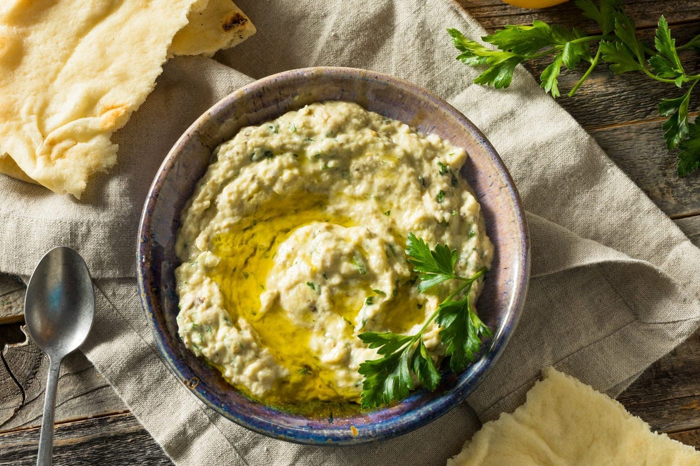 Moutabal (Creamy Eggplant Dip)