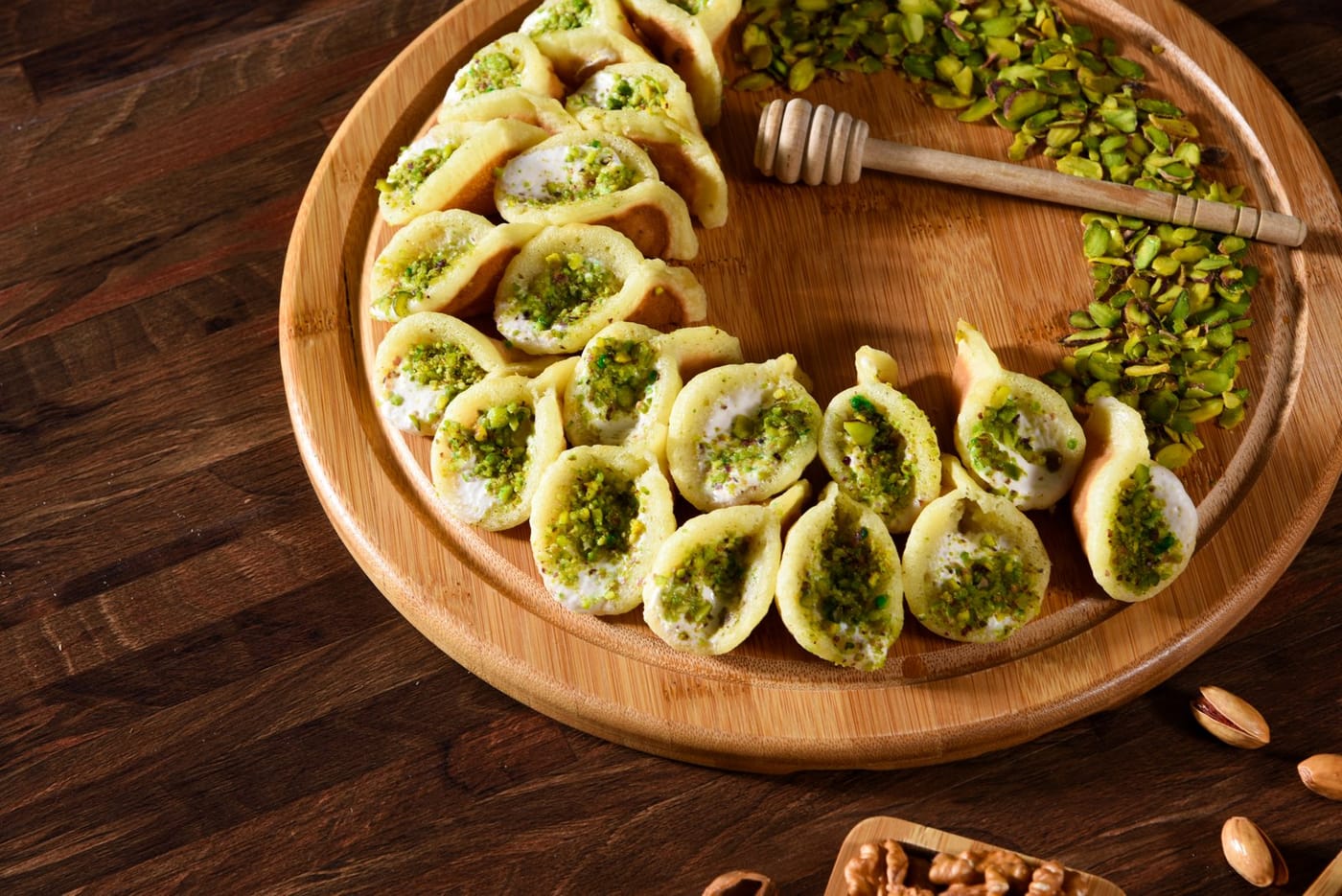 Atayef (Stuffed Pancakes)