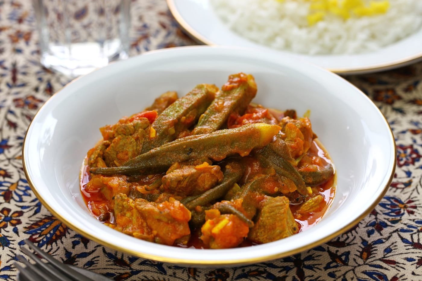 Bamia (Okra & Lamb Stew)