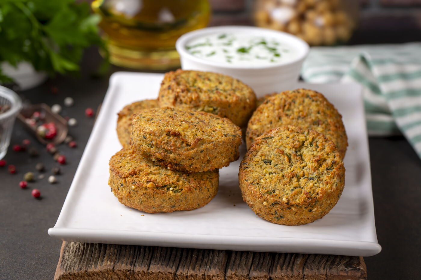 Crispy Homemade Falafel