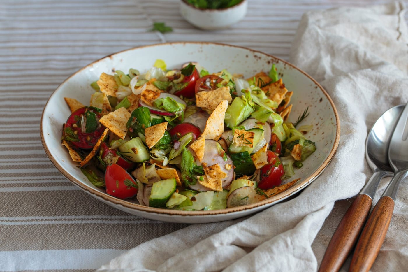 Crispy Fattoush Salad