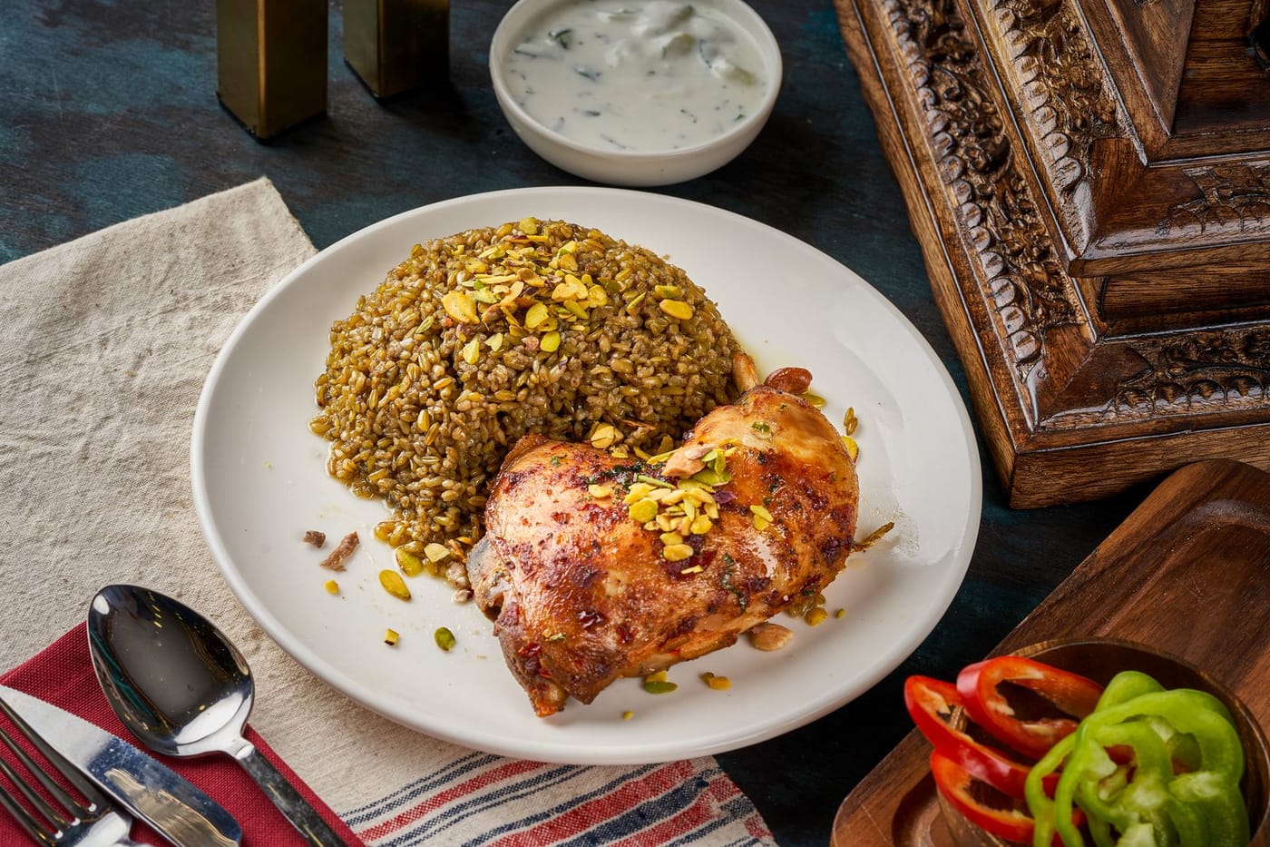 Freekeh with Chicken