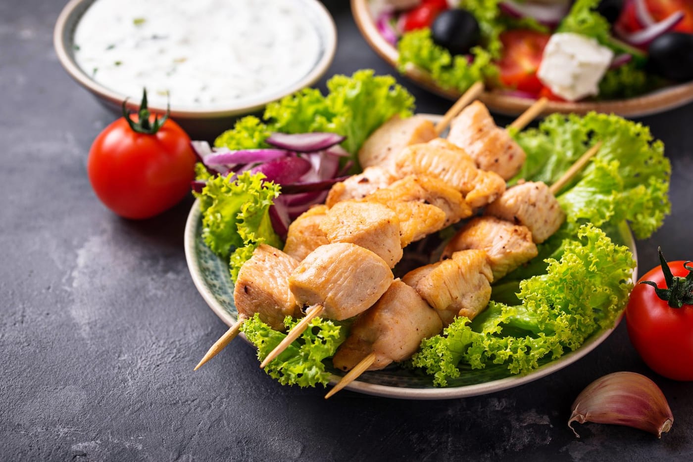 Shish Taouk (Grilled Chicken Skewers)